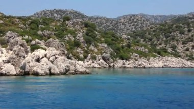 yolculuk. Türkiye'de kekova-simena bölge - apollonia Batı Toros