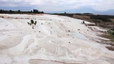 Pamukkale - güneybatı Türkiye'de pamuk Kalesi denizli ili