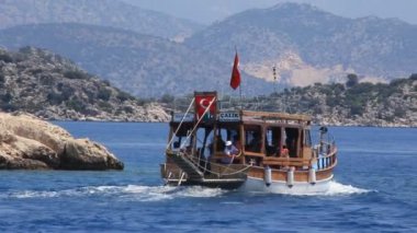 yolculuk. Türkiye'de kekova-simena bölge - apollonia Batı Toros