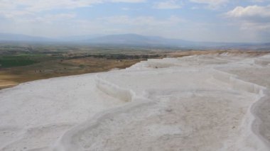 Pamukkale - güneybatı Türkiye'de pamuk Kalesi denizli ili