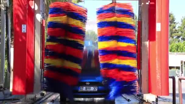 Lavage automatique de voiture — Video