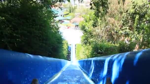 Grand aquapark à Antalya, Turquie — Video