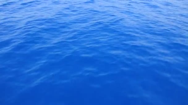 Blauw water — Stockvideo