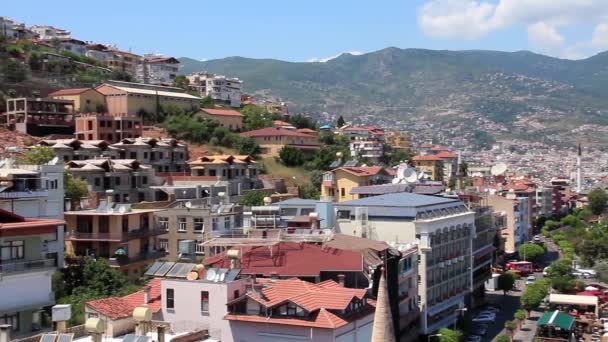 Meeresküste alanya, Türkei — Stockvideo