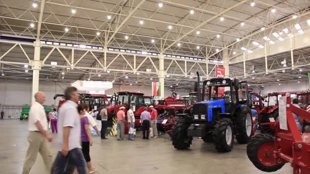 Agricultural exhibition — Stock Video