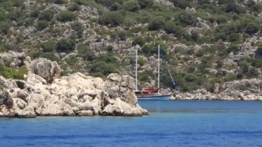 yolculuk. Türkiye'de kemer kekova-simena bölgesi Batı Toros