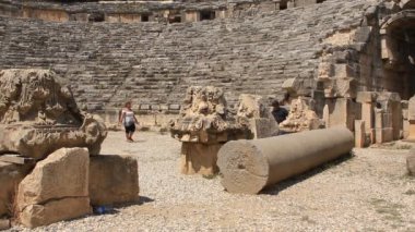 Antik Yunan-Roma amphitheatre.myra eski adı - demre Türkiye