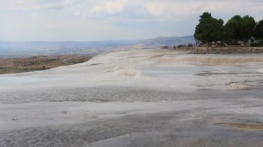 Pamukkale - güneybatı Türkiye'de pamuk Kalesi denizli ili
