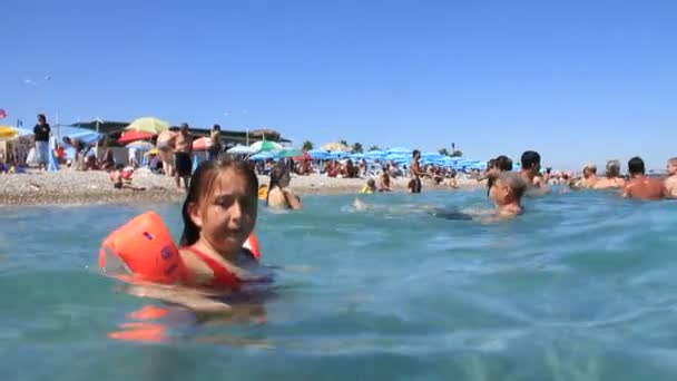 在海边的暑假 — 图库视频影像