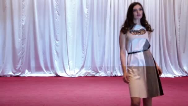 Desfile de moda — Vídeo de Stock