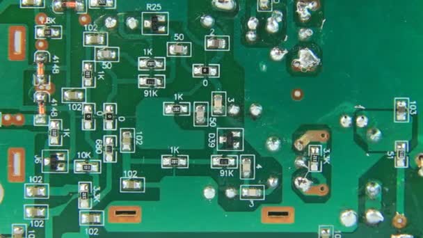 Microcircuitos — Vídeo de Stock