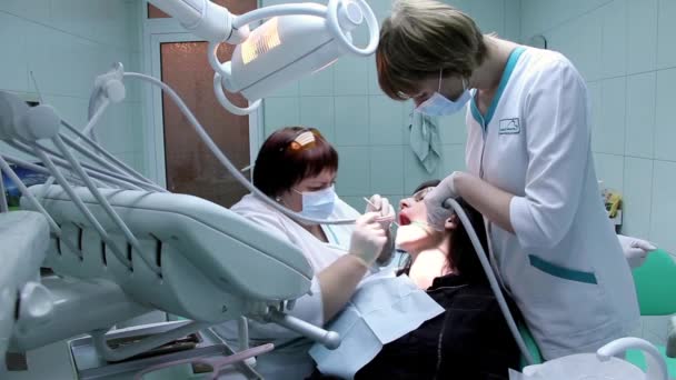 Tandhälsa service — Stockvideo