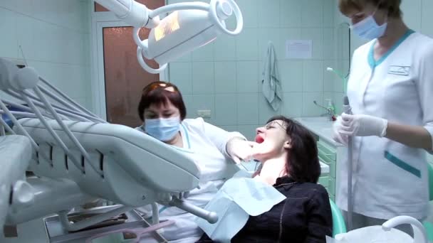 Tandhälsa service — Stockvideo