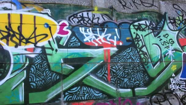 Graffiti — Wideo stockowe