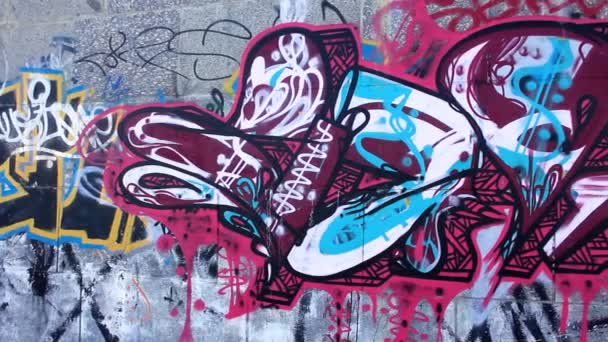 Graffiti — Wideo stockowe