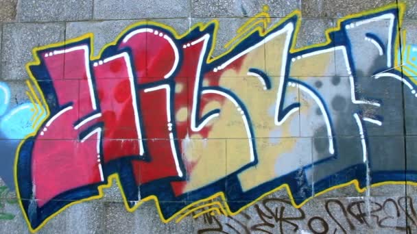 Graffiti — Wideo stockowe