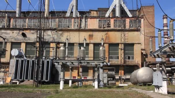 Θερμότητας electropower σταθμό — Αρχείο Βίντεο