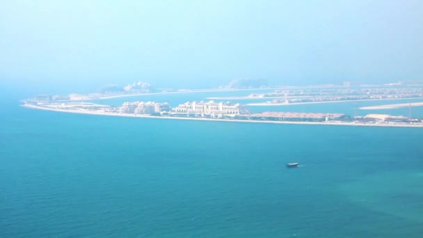 Palm island à Dubaï, Émirats arabes unis — Video