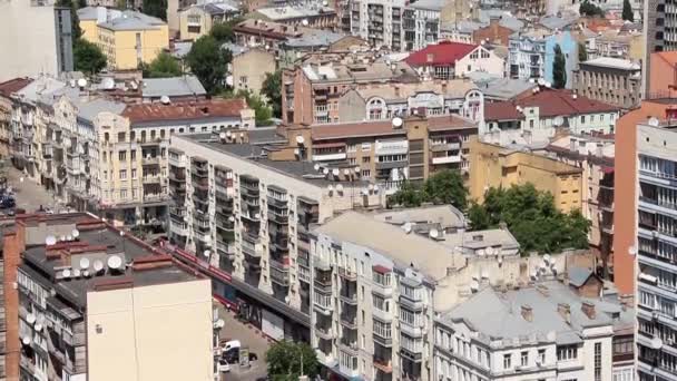 Blick auf Kiev — Stockvideo