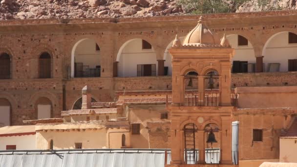 Monasterio de Santa Catalina. Península del Sinaí. Egipto — Vídeos de Stock