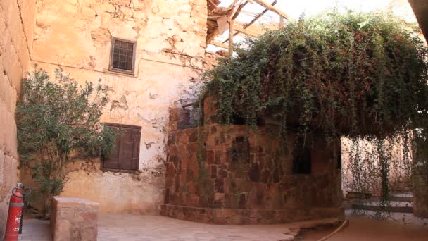 Monasterio de Santa Catalina. Península del Sinaí. Egipto — Vídeo de stock