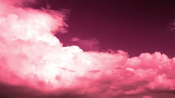 Nubes de tormenta. Video sin pájaros — Vídeo de stock