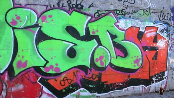 Graffiti — Wideo stockowe