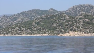 yolculuk. Türkiye, kekova-simena bölge, apollonia, Batı Toros