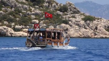 zevk yat. Türkiye'de kekova-simena bölgesi