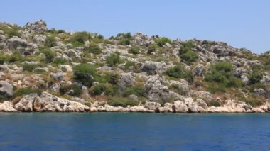 yolculuk. Türkiye, kekova-simena bölge, apollonia, Batı Toros