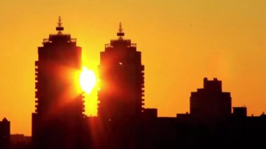 kentsel günbatımı