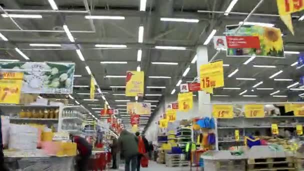 En el supermercado — Vídeos de Stock