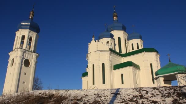 Beyaz Kilise — Stok video