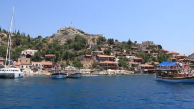 yolculuk. Türkiye, kekova-simena bölge, apollonia, Batı Toros