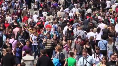 Kiev, Ukrayna, 9 Mayıs 2012: kiev, Ukrayna, 9 Mayıs 2012 yılında Büyük Vatanseverlik Savaşı (İkinci Dünya Savaşı) 67 yıldönümü adanmış tören geçit töreni,