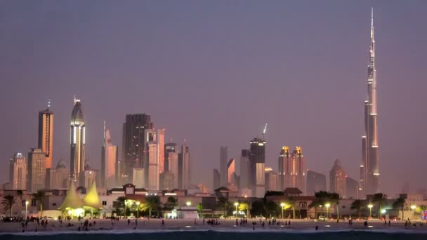 Dubai ciudad — Vídeo de stock