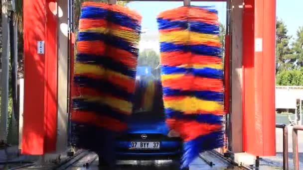 Lavage automatique de voiture — Video