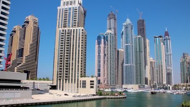 Dubai-Stadt — Stockvideo
