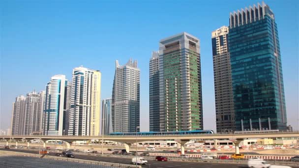 Місто Дубай — стокове відео