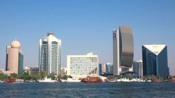 Hoteles en Dubai. Emiratos árabes unidos — Vídeos de Stock