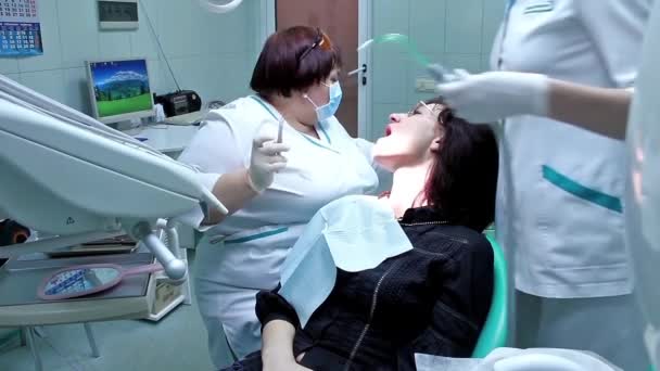 Diş sağlığı hizmeti — Stok video