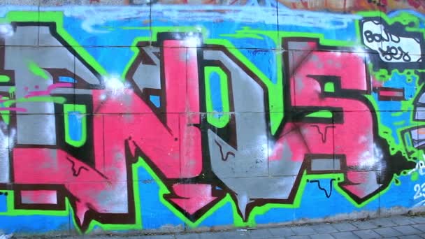 Graffiti — Wideo stockowe