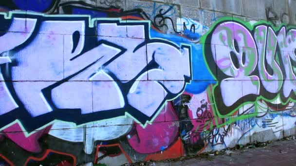 Graffiti — Wideo stockowe