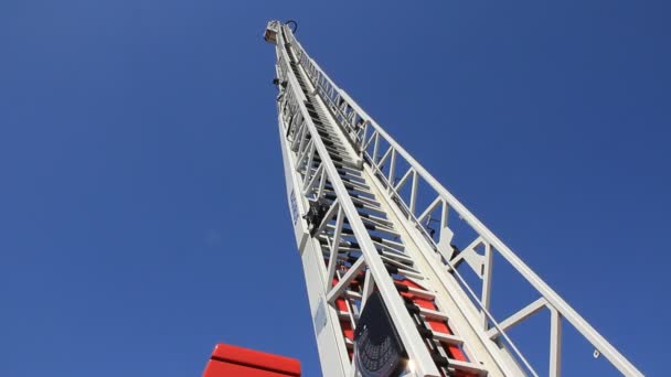 Motor de bomberos — Vídeo de stock