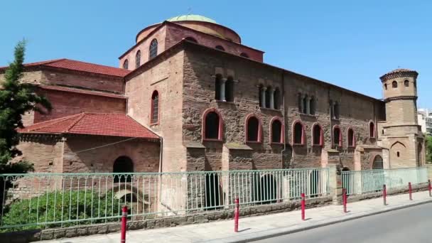 Tempel der Hagia Sophia — Stockvideo