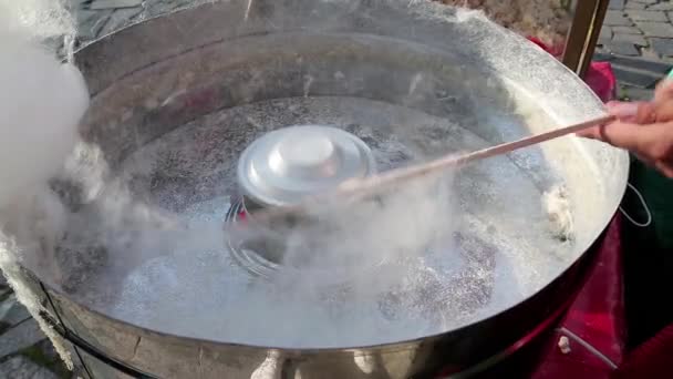 Cotton Candy Maker — Stockvideo