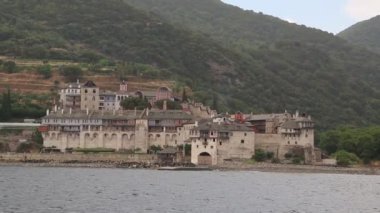 athos üzerinde gemi yelken dan göster