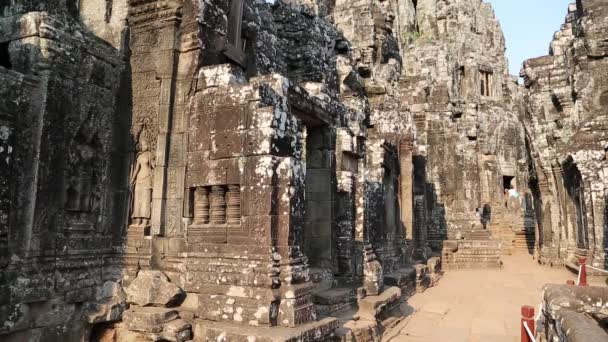 Khmer temple complex — Stock Video