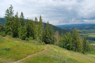 Orman Dağları'nda havadan görünümü