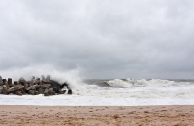 new jersey shore kumlu kasırga yaklaşıyor